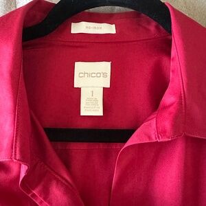 Beautiful Chico’s shirt sz 1